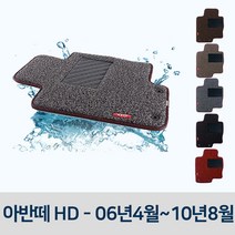 차량용 코일 차매트 자동차 매트 카매트 아반떼 HD, SY쿠팡 브라운, 현대