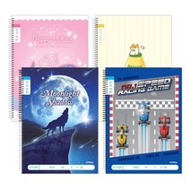 초등학생 10칸공책 공책 종합장 8칸 공책 10칸 공책 남아 10칸 공책 여아 쓰기노트, 남아랜덤, 1