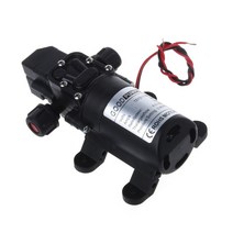 유압펌프 DC 12V 130PSI 6Lmi 호환n 물 고압 다이어프램 자체 프라이밍 펌프 70W, 한개옵션0