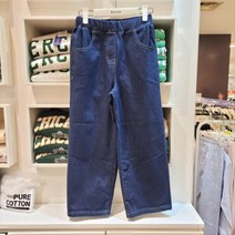 에꼴리에 [동아백화점수성점] 봉 세미 와이드 밴딩 셀비지진 23A0256