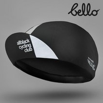 BELLO 벨로 자전거 쪽모자 조각모 ALLBLACK CC, 단품