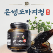 약초인 국내산 은행 도라지청 대용량 1kg 국산 도라지 진액 기관지에 좋은 약도라지청, 1병