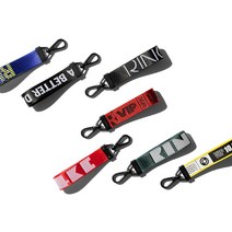 링케 디자인 키링 스트랩 레터링, 티켓밴드블랙