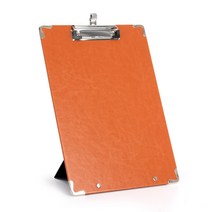 세우세 A4 클립보드 메뉴판 22.5 x 31.5cm size 고급형, 1개, Brown
