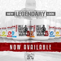 ﻿Rich Piana 5% Nutrition 리치 피아나 ALL DAY YOU MAY 30서빙 + Funnel(사은품), 1개, 워터멜론