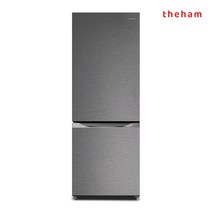 더함 2023년형 신제품 205L 소형 일반 원룸 냉장고 R205D1-MS1BM 메탈 실버 히든 핸들, 기사방문설치