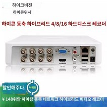 dvr 채널 하드 디스크 비디오 감시 호스트 아날로그 네트워크 동축, A.1TB, A.하얀색, B.4