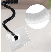 흄후드 연기 배기 후드 뜸 파이프 암 흡입 범용 위치 대나무 조인트 추출기, 330mm rectanglecover