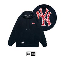 뉴에라_ 뉴에라 MLB 타일 패턴 뉴욕 양키스 후드 13338634