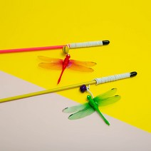 틸릿 고양이 낚시대 장난감 잠자리 색상랜덤 카샤카샤