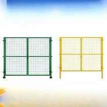 메쉬휀스 철망 울타리 철조망 게이트 난간 창고 작업장 게이트 안뜰 채소밭, 15. 양문 1.5m x 4.0m 길이