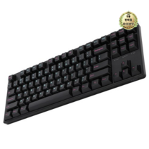 라이브잇 COX JWK 스위치 게이밍 기계식 키보드 T1넌클릭, Black, CX87, 텐키리스