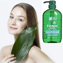 쿨링샴푸 마유 토닉 린스인샴푸 두피 가려움 케어 일본 샴푸 삼퓨 청소년 샴푸 비듬 사춘기 단백질 정수리 기능성 샴프 파마후 셀럽 샴푸추천 논실리콘샴푸 마유샴푸 수입샴푸 약산성샴푸추천, 마유 토닉 린스 인 샴푸 600ml (초록)