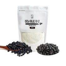 농부가 직접 농사지어 만든 100% 국내산 볶은 쥐눈이콩가루 300g (서목태분말 여두열매분말), 1개