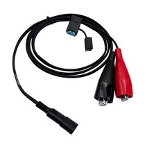하우스파이프 악어클립 악어클립집게 악어집게 PDL 라디오 전원 케이블 A01916 GPS GNSS 측량 2 핀 퓨즈 악, 한개옵션0