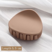 핸드프레스 가중공예 고정 철형 신제품 여성 패션 상어 클립 머리핀 헤어 액세서리 커피 블랙 아크릴 대형, 09 style-9