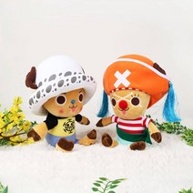 원피스 쵸파 해적인형 애착인형 로우 버기 25cm 2종 어린이날선물 애착인형 소형인형 작은인형 인형소품 큐방인형 캐릭터인형 만화인형 쵸파인형, 버기옷
