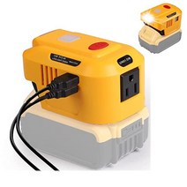 BTRUI 마끼타 전원 인버터 발전기 150W 배터리 DC 18v 110v AC 출력용 휴대용 USB 충전기 어댑터 LED 조명이 있는 발전소용, For Dewal Inverter