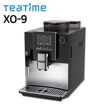 동구전자 티타임 XO-9 전자동 원두커피머신+슬러지확장통 포함, 단품