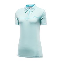 [국내매장판] 블랙야크 19 스코터 카라넥티 여성 경량 가벼운 기능성 여자 등산 티셔츠 아웃도어 등산복 상의 반팔티 긴팔티 추천 MINT 1CFTSM9526MI