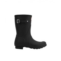 (W) 헌터 오리지널 쇼트 레인 부츠 블랙 Hunter Original Short Rain Boots Black