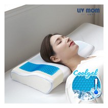 [리브맘] 쿨젤 3D매쉬 메모리폼 경추베개 2개세트, 상세 설명 참조