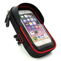 삼에스 자전거 휴대폰 거치백, 레드, 2개