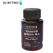 닥터바이투 블랙마카 맥스 [600mg x 120정] 남성 성기능 개선 여성 생리불순 폐경기 증상 개선 항산화작용 피로회복 골다공증 예방 스트레스 해소., 120개, 1개