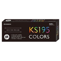 종이나라 KS표준 195색 175x60mm 120g KS195M JINR, 단품