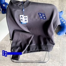 정통 ader 오류 라운드 넥 스웨터 6 주년 기념 작은 터틀넥 편지 자수 느슨한 커플 탑