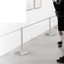 갤러리 차단봉 벨트 가이드 라인 바리케이트 미술관, 5미터 폴리에스터 로프