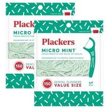 플랙커스 마이크로민트 치실 150개입 x2개, 플랙커스 마이크로민트 치실 150