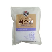 (면)CJ백설 꽃소금1kg, 1