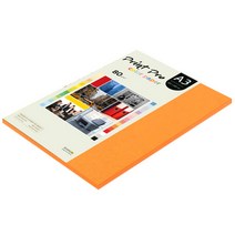 종이문화 프린트 프로 칼라복사지 No.27 오렌지 80g, A3, 63개