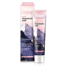 2080 퓨어 마운틴 핑크 솔트 치약, 120g, 84개