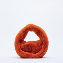 ZARA 자라 토트백 인조모피 미니 숄더 백 겨울 가방
