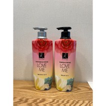 엘라스틴 퍼퓸 러브미 샴푸 600ml + 컨디셔너 600ml, 3세트