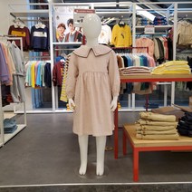 래핑차일드 부평점 깜찍하면서 활동하기 편한 원피스! 피터팬 카라 기모 원피스 82C29-500-70LHC