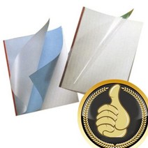 열제본용 표지 열제본기전용 열제본기전용 제본소, 제품선택:백색 4mm 100개