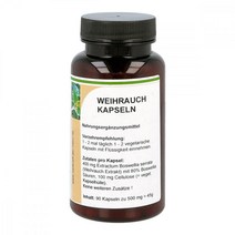 [독일 내수 정품]WEIHRAUCH EXTRAKT 400 mg Kapseln 90St