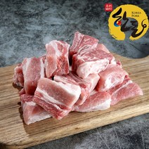 국내산 한돈 암돼지 소백산쑥돈 돼지갈비 찜용 500g 2팩 총 1kg, 2개