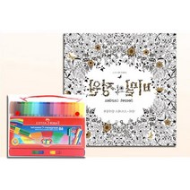 초등학교 미술교구 비밀의정원 컬러링 세트 홈미술 집콕놀이