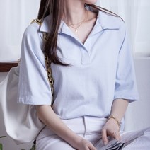 [바보사랑] 겟잇미 인비 나염 기본 반팔 카라 티셔츠 [겟잇미]