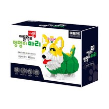 애들랜드 나노블럭 멍멍이 야옹이 4종, 줄리