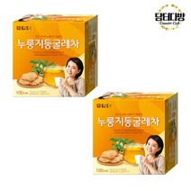 맛있는[무배/1+1묶음] 담터 누룽지둥굴레차 100티백사무실 대용량 업소용 식당용 간식 소스, 상세페이지 참조