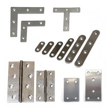 아이베란다 스텐 꺽쇠 ㄱ자 연결철물 코너 평철 브라켓 모음, 1-04.80x20x20mm