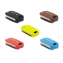 현대 기아 자동차 폴딩키 실리콘 케이스 아반떼MD 모닝 레이 쏘울 스포티지R 쏘렌토 봉고 YF쏘나타 i30 K5 K7 포르테, 딥블랙