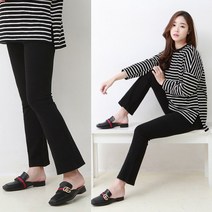 [스위트플러스] 면스판 나팔팬츠 임부복 /임산부바지/임부바지/임산부하의