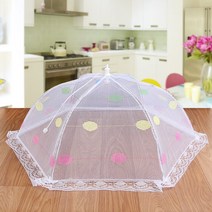C2L 원터치 위생 밥상보 상보 돔보 원터치푸드커버 80CM 음식보 접이식밥상보 밥상보 교자상보 상커버 접이식푸드커버 음식덮개