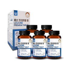 웰리즈 류신 프리미엄 정 1000mg X 60정, 5개